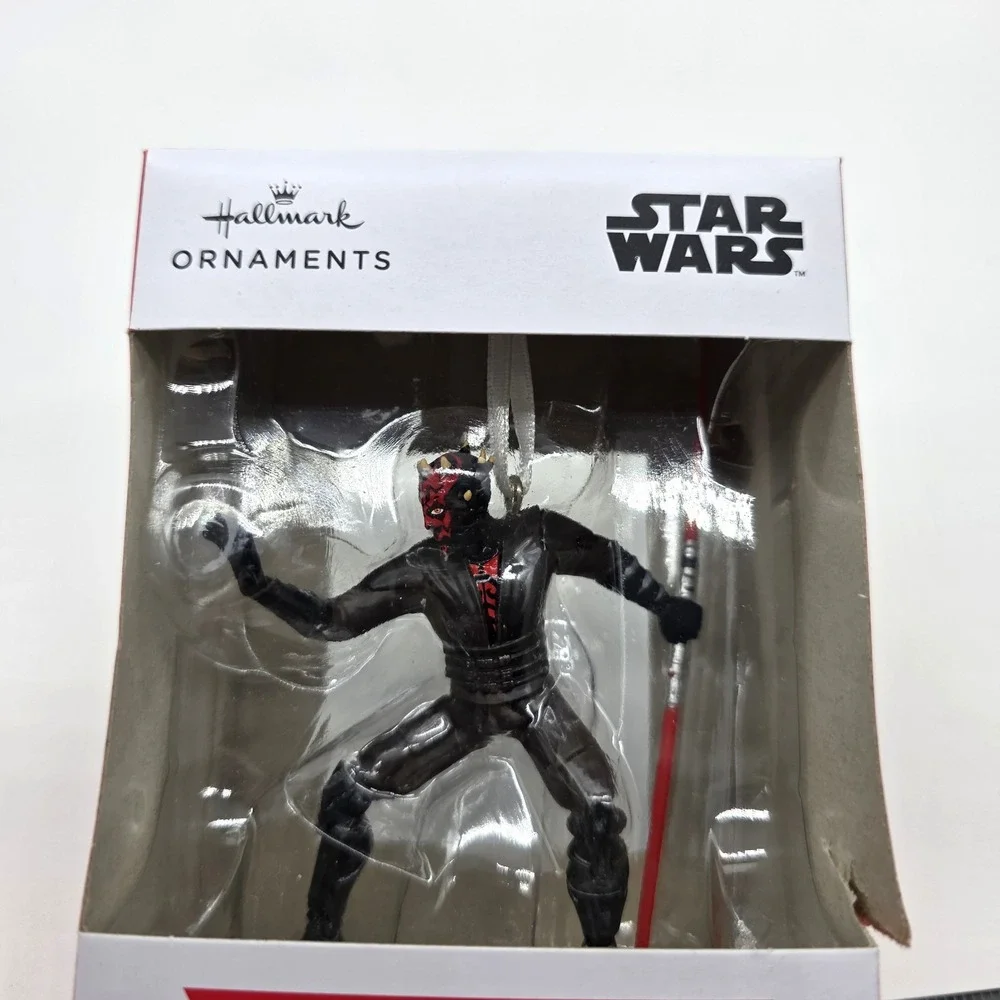 2024 Hallmark‎ Star Wars Darth Maul Red Box Christmas Ornament New